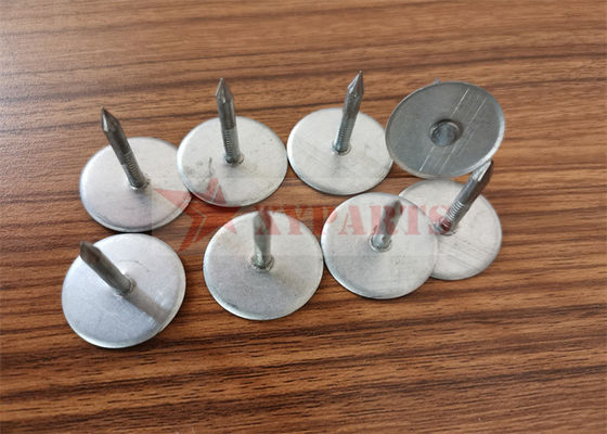 نوع فشار 25 میلی متر پایه پایه فولادی ضد زنگ CD جوش برای لوله های پشم سنگ ثابت
