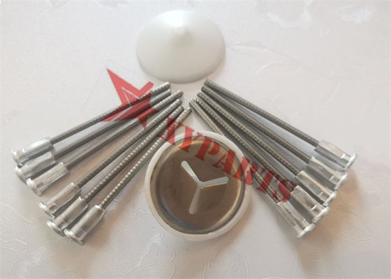 پین های جوش دو فلزی M3x70mm با واشرهای خود قفل کننده برای تخته عایق دریایی