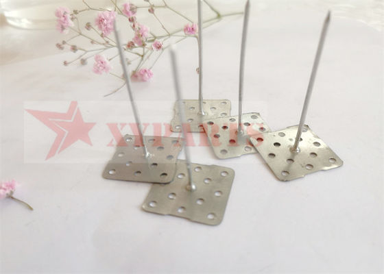 HVAC Air Conditioning 25mm Perforated Base Thermal Aluminum Insulation Hangers