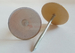 پین های جوشی سر فنجانی 2 اینچی فولادی گالوانیزه با واشر کاغذی برای ایمن سازی عایق