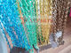 پرده درب آلومینیومی تزئینی چند رنگ برای دکوراسیون منزل