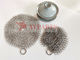 SUS316 Rings Weave Type Chainmail Cast Steam Scrubber Food Grade درجه