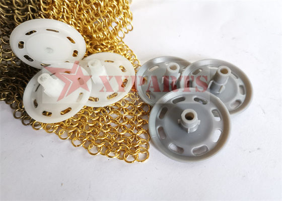 شوتینگ Nail Pre Mounted Plastic Insulation Washer 35mm